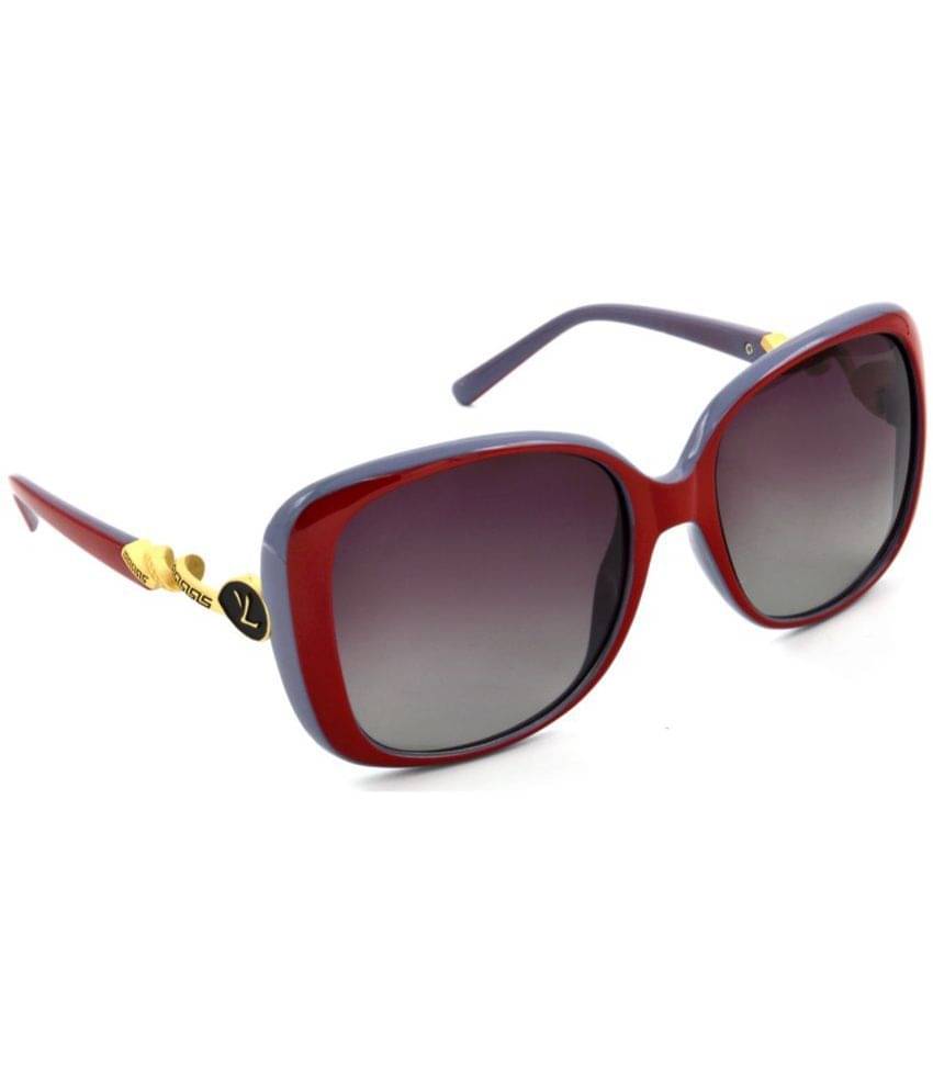 RED LEAF Red Rectangular Sunglasses ( Pack of 1 ) RED LEAF Red Rectangular Sunglasses ( Pack of 1 )