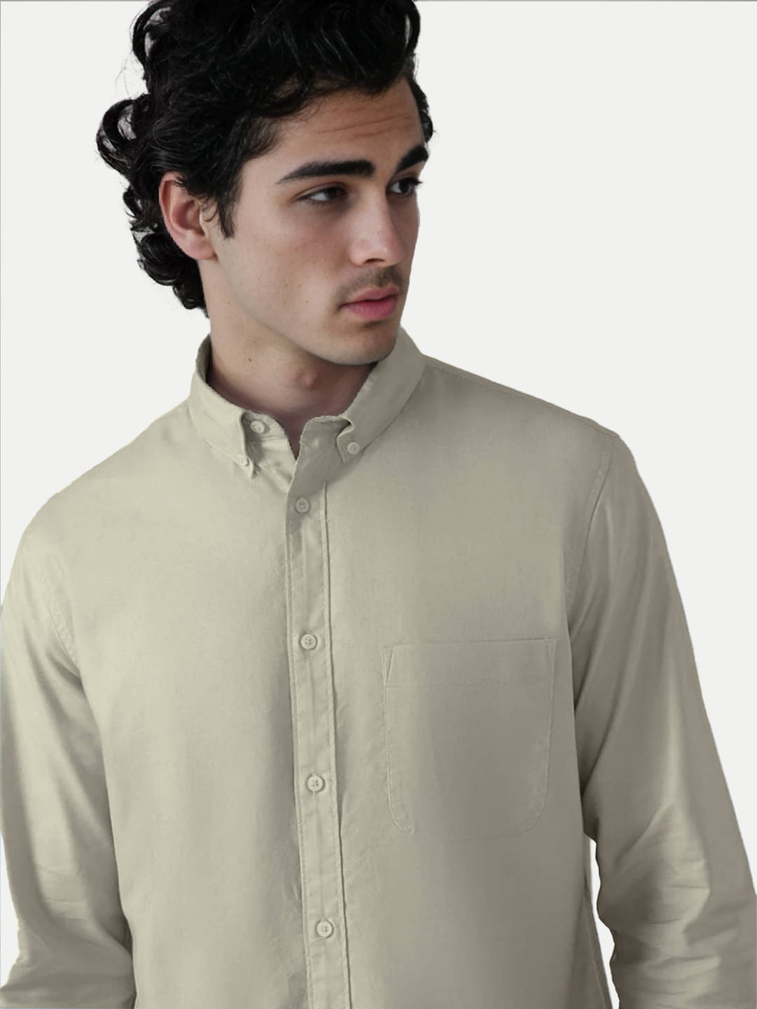     			Radprix 100% Cotton Regular Fit Solids Full Sleeves Men's Casual Shirt - Grey ( Pack of 1 )
