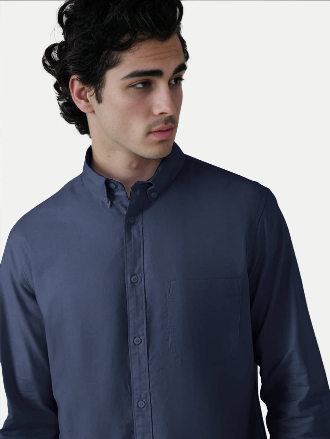 Radprix 100% Cotton Regular Fit Solids Full Sleeves Men's Casual Shirt - Blue ( Pack of 1 ) Radprix 100% Cotton Regular Fit Solids Full Sleeves Men's Casual Shirt - Blue ( Pack of 1 )