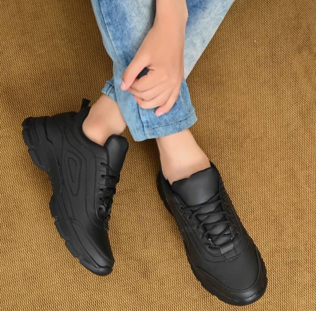 Xtoon Black Men's Outdoor Shoes - Casual Shoes | Buy online on ZillyBuy