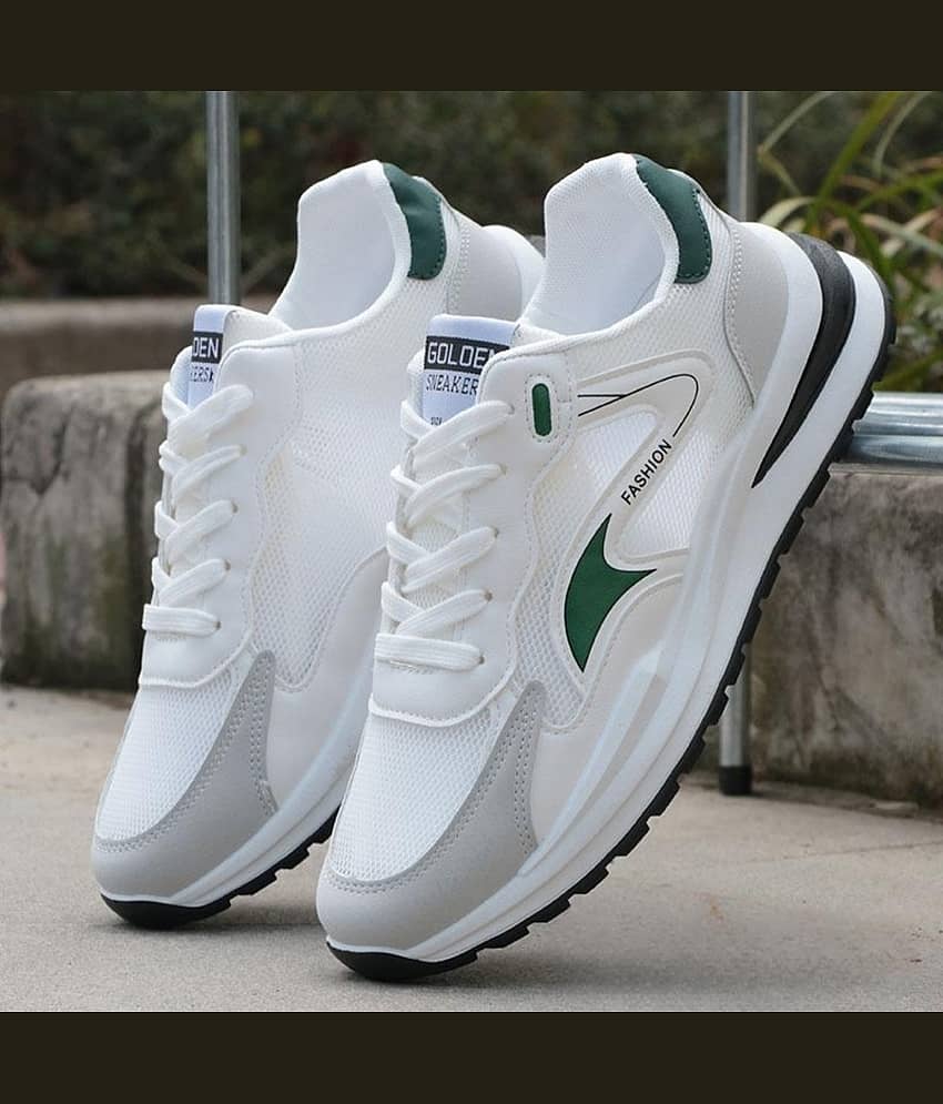 Red Tape RSL046 White Men's Sneakers1