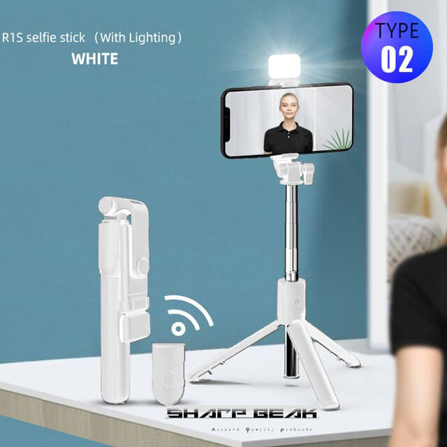     			ZmiZc Bluetooth Selfie Stick ( Black )