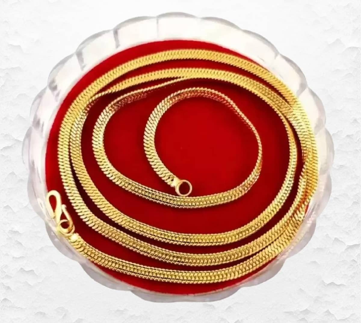 AKLINA Gold Plated Chain ( Set of 1 )