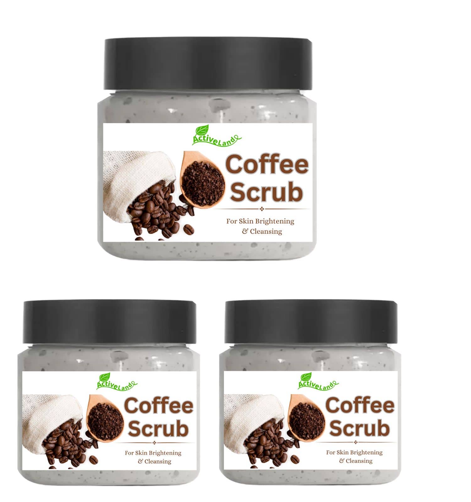 Activeland Daily Care Facial Scrub For Men & Women ( Pack of 3 )