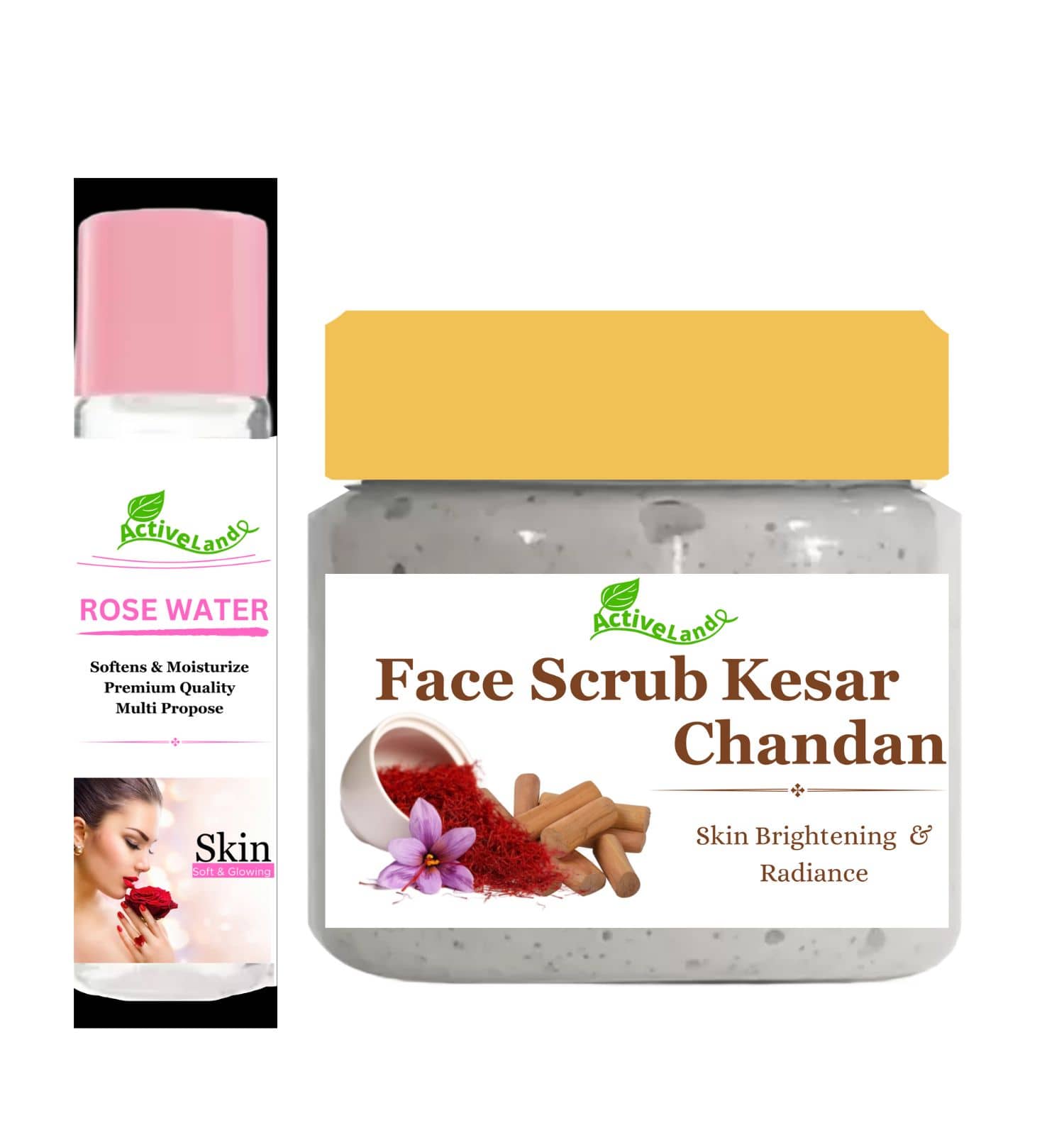 Activeland Fairness Facial Scrub For Men & Women ( Pack of 2 )