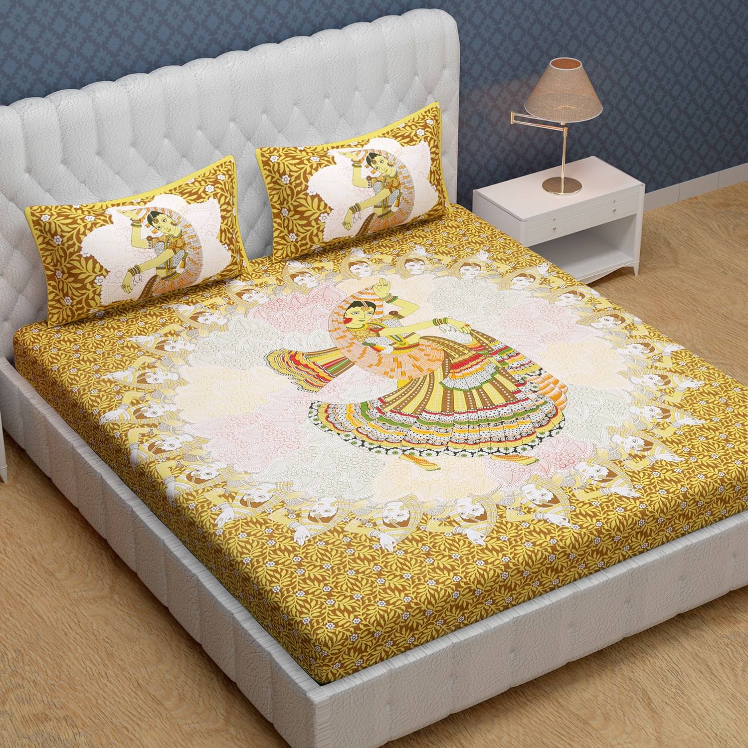 Cosito Cotton 1 Double Bedsheet with 2 Pillow Covers ( Brown ) Cosito Cotton 1 Double Bedsheet with 2 Pillow Covers ( Brown )