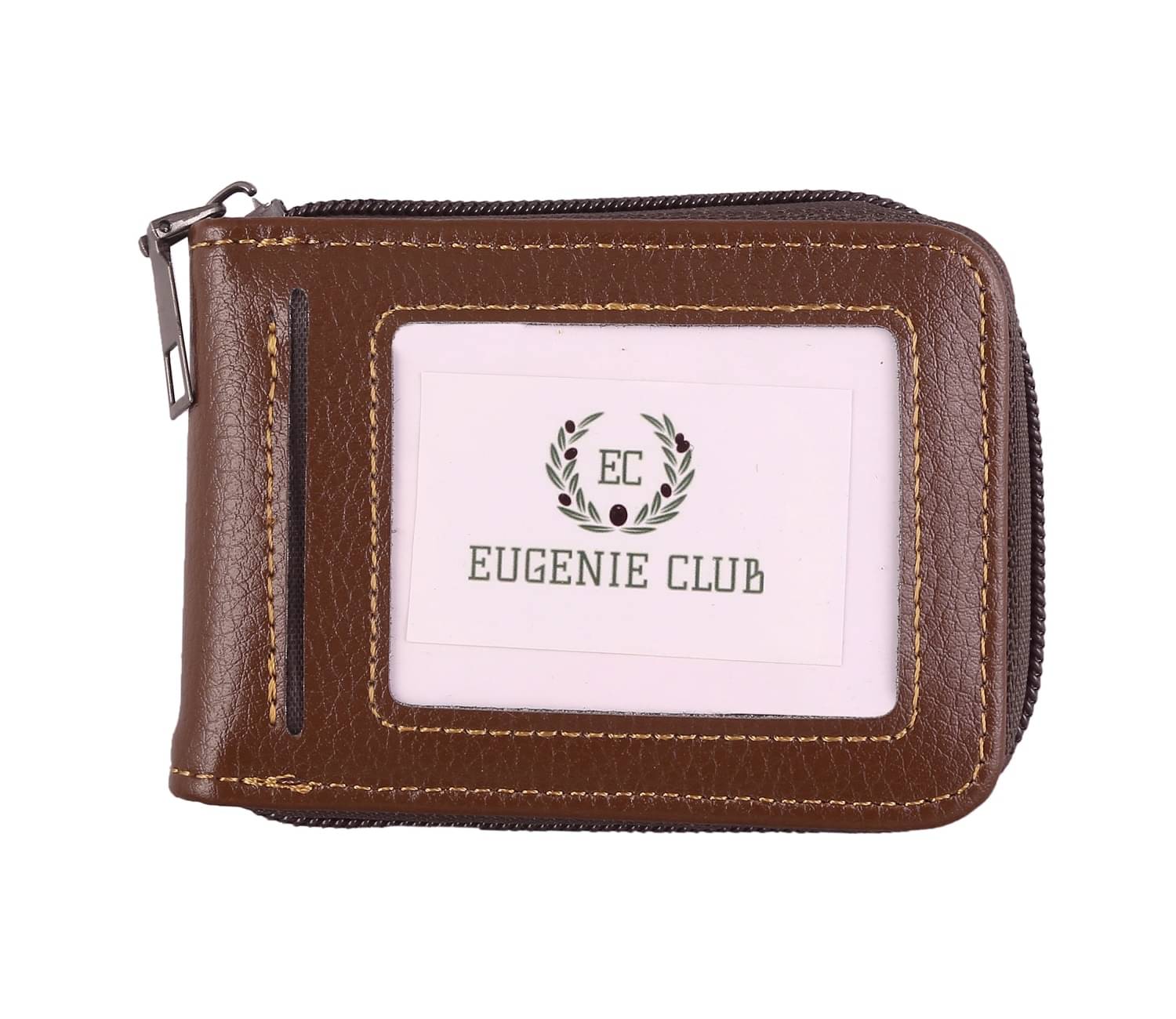     			Eugenie Club Leather Unisex Card Holder ( Pack of 1 )