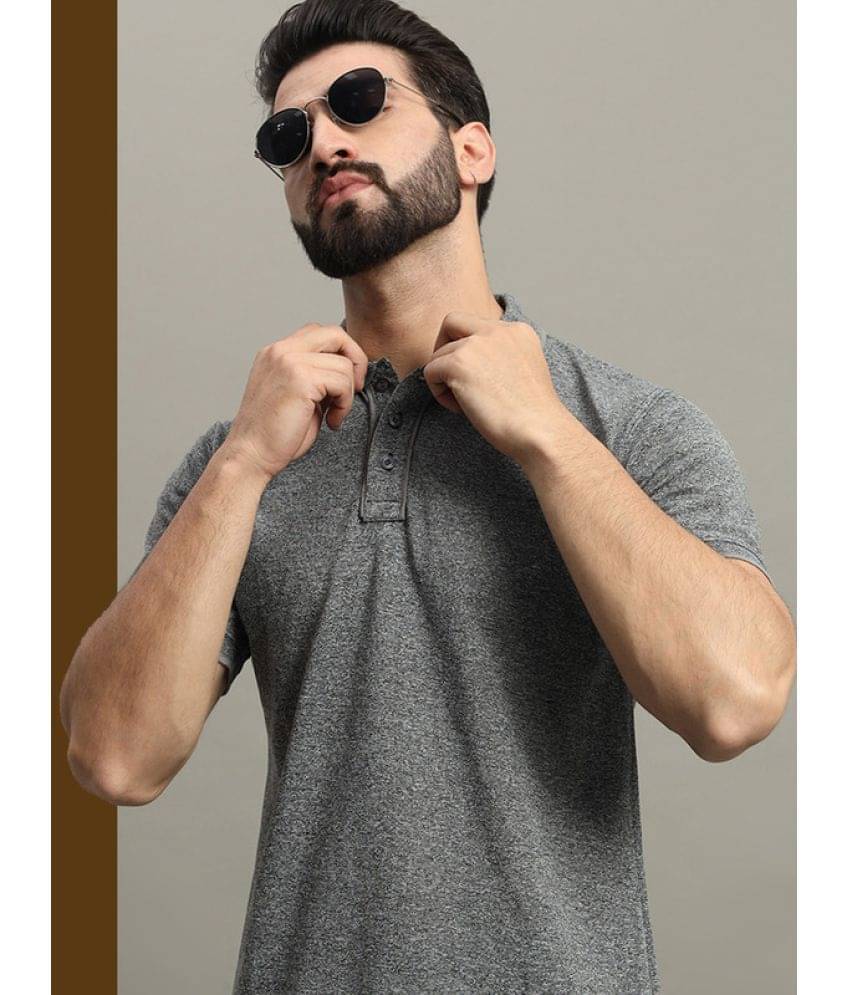 GET GOLF Pack of 1 Cotton Blend Regular Fit Self Design Half Sleeves Men's Polo T Shirt ( Brown ) GET GOLF Pack of 1 Cotton Blend Regular Fit Self Design Half Sleeves Men's Polo T Shirt ( Brown )
