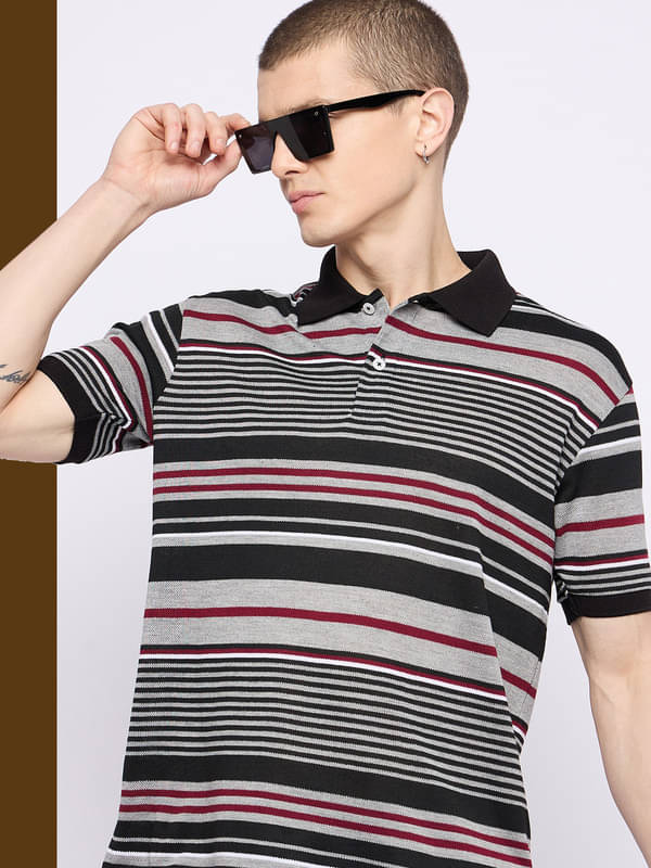     			GET GOLF Pack of 1 Cotton Blend Regular Fit Men's T-Shirt ( Multicolor )