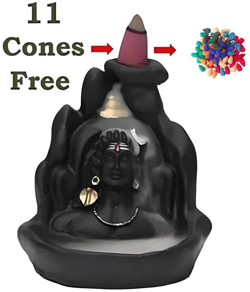 Khushi Enterprises Smoke Backflow Showpiece 10 cm - Pack of 1 Khushi Enterprises Smoke Backflow Showpiece 10 cm - Pack of 1