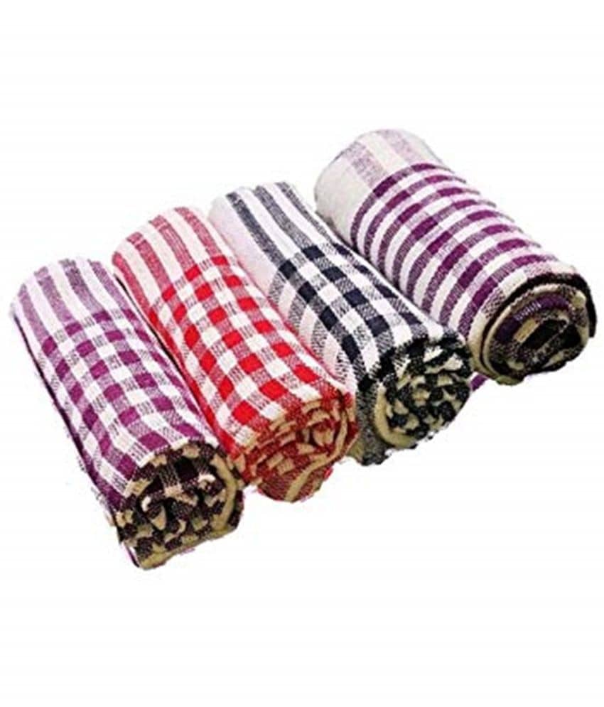 Kitchen Cleaning Cloth Multipurpose Kitchen Towels Cotton Dish Napkin (4)
