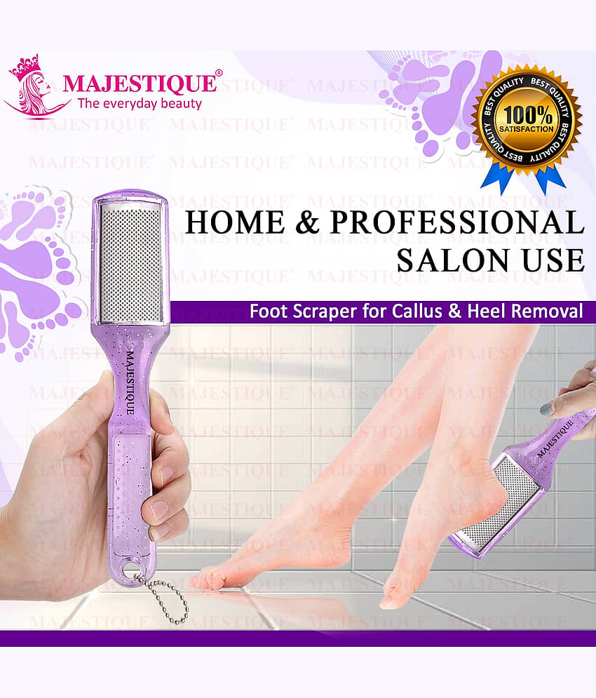 Majestique Foot File for Callus & Heel Removal, Dry & Wet Pedicure Tool - Color May Vary