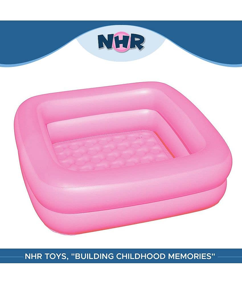 NHR Inflatable Kid's Swimming Pool/ Water Pool/ Kiddie Pool/ Baby Pool (Pink) - Sports and Fitness Equipment | Buy online on ZillyBuy