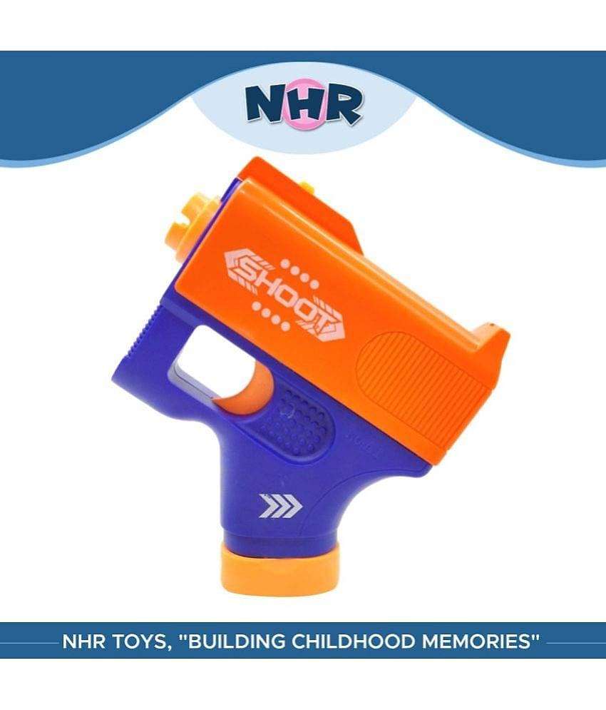 NHR Single-Fire Dart Blaster , Incl. 3 Darts , for Ages 8+ Guns & Darts (Multicolor)