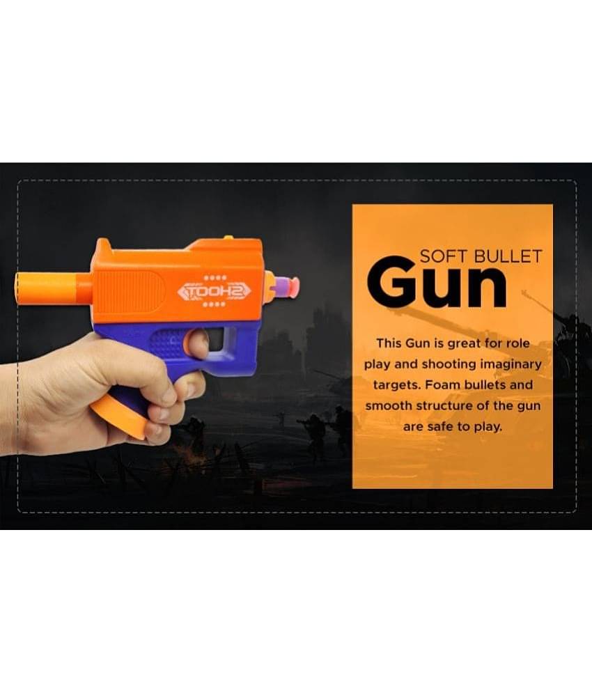 NHR Single-Fire Dart Blaster , Incl. 3 Darts , for Ages 8+ Guns & Darts (Multicolor)