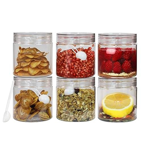     			PearlPet Tiffany_750ml PET Transparent Multi-Purpose Container ( Set of 6 )