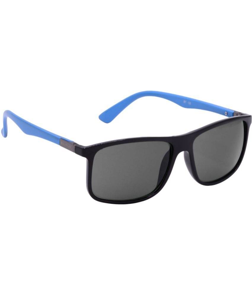 RED LEAF Black Rectangular Sunglasses ( Pack of 1 ) RED LEAF Black Rectangular Sunglasses ( Pack of 1 )
