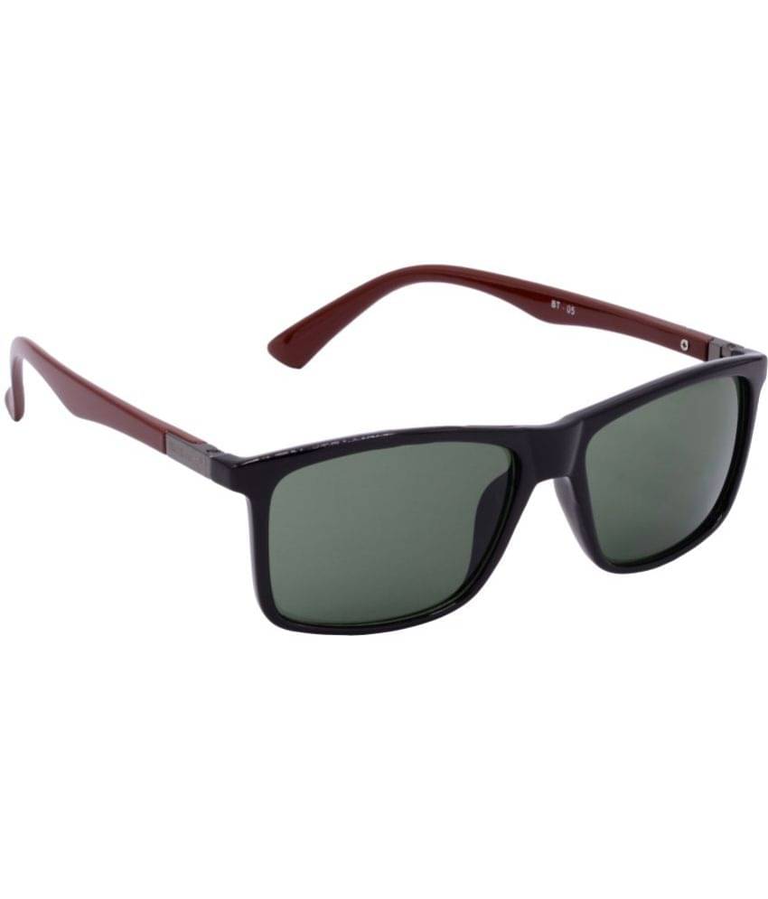 RED LEAF Black Rectangular Sunglasses ( Pack of 1 ) RED LEAF Black Rectangular Sunglasses ( Pack of 1 )