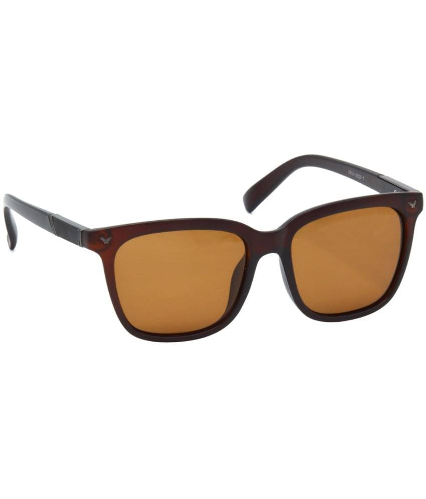     			RED LEAF Copper Rectangular Sunglasses ( Pack of 1 )