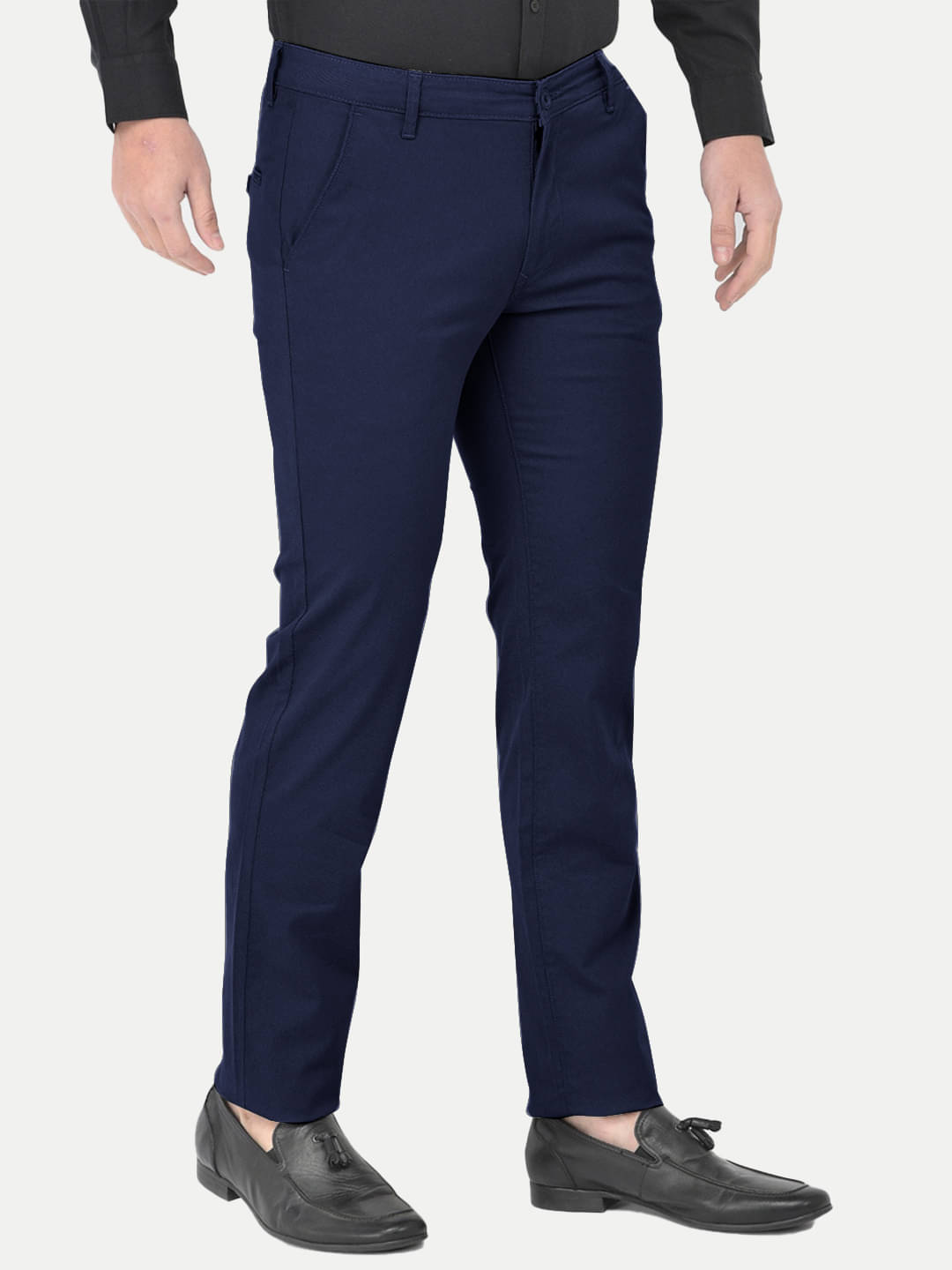     			Radprix Regular Flat Men's Chinos - Blue ( Pack of 1 )