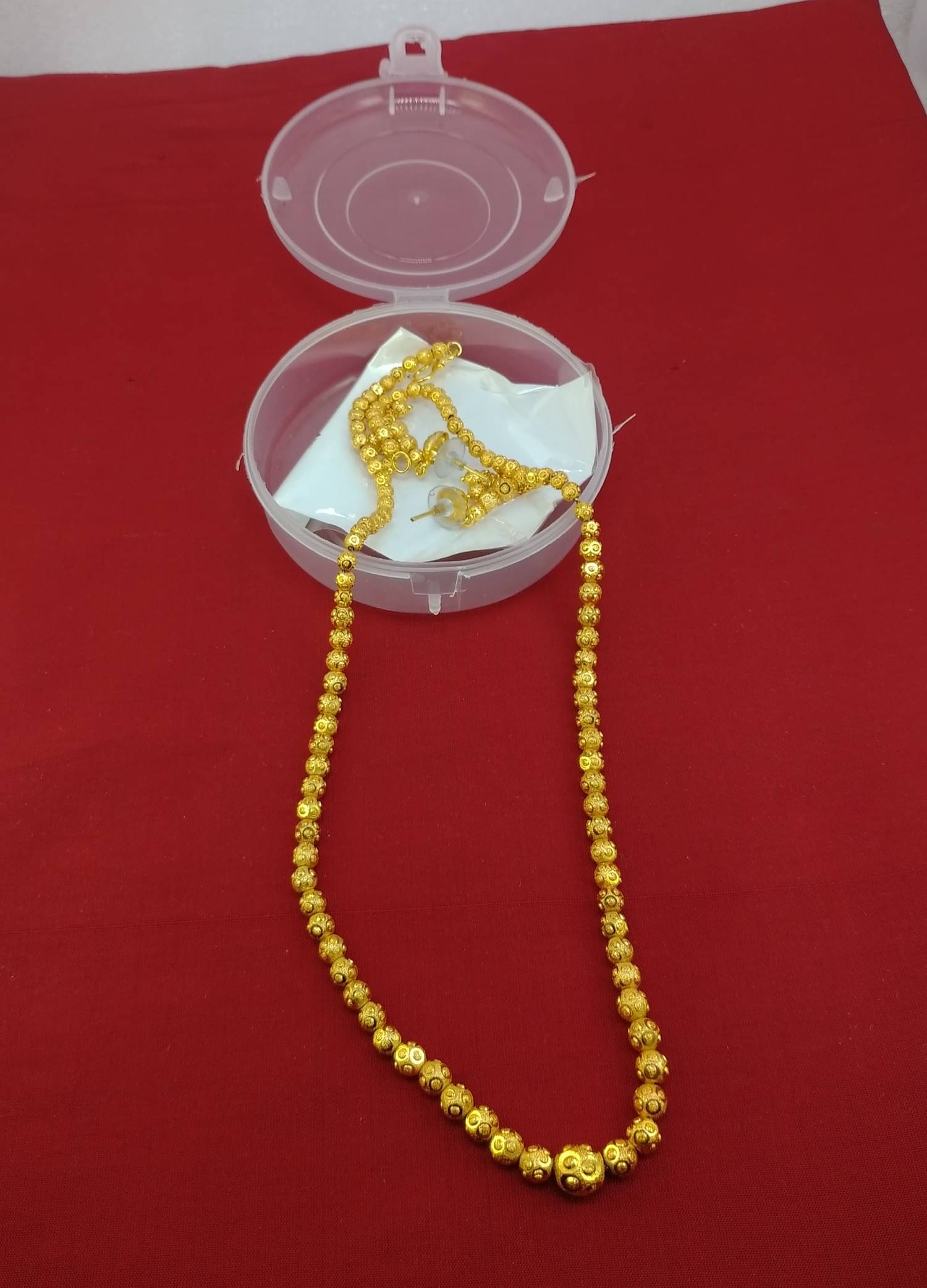 SONI DESIGNS Gold Plated Chain ( Set of 1 ) SONI DESIGNS Gold Plated Chain ( Set of 1 )