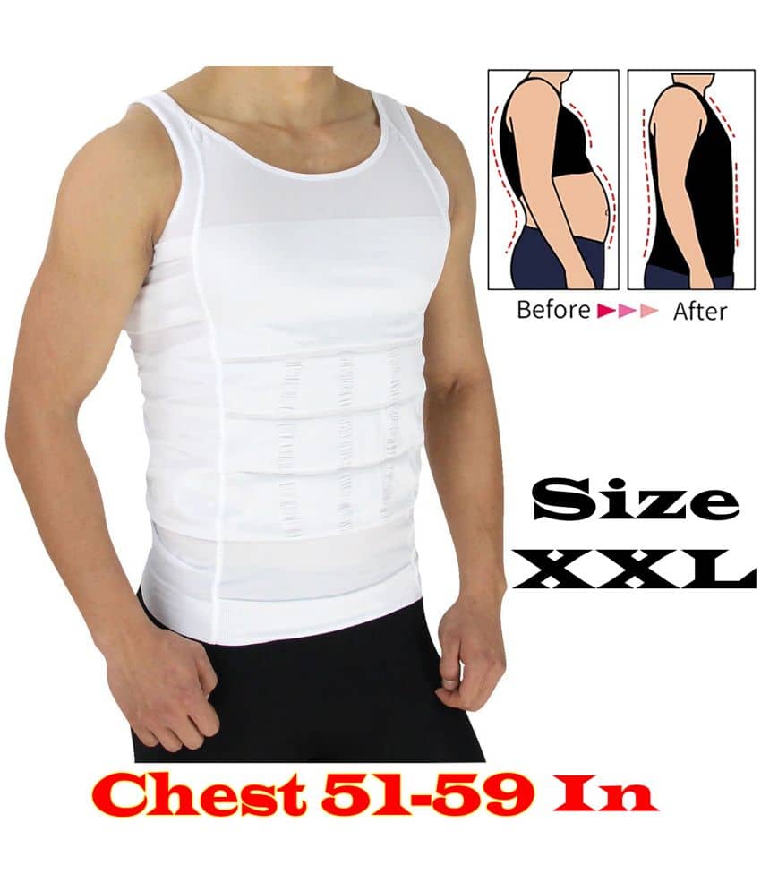 Size XXL Weight Loss Slimming Shirt Waist Belt Body Shaper - Sports and Fitness Equipment | Buy online on ZillyBuy