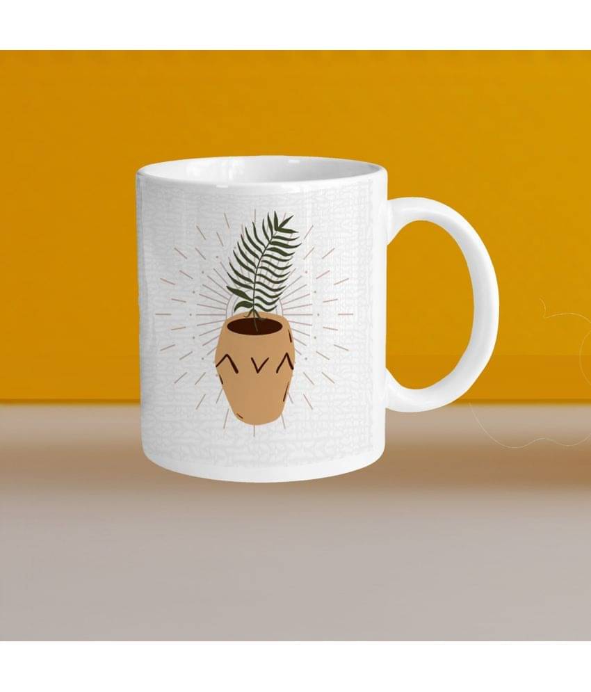 VM SHOPPING MALL VM Morning 01 Textured Ceramic Coffee Mug 330 mL ( Pack of 1 ) VM SHOPPING MALL VM Morning 01 Textured Ceramic Coffee Mug 330 mL ( Pack of 1 )