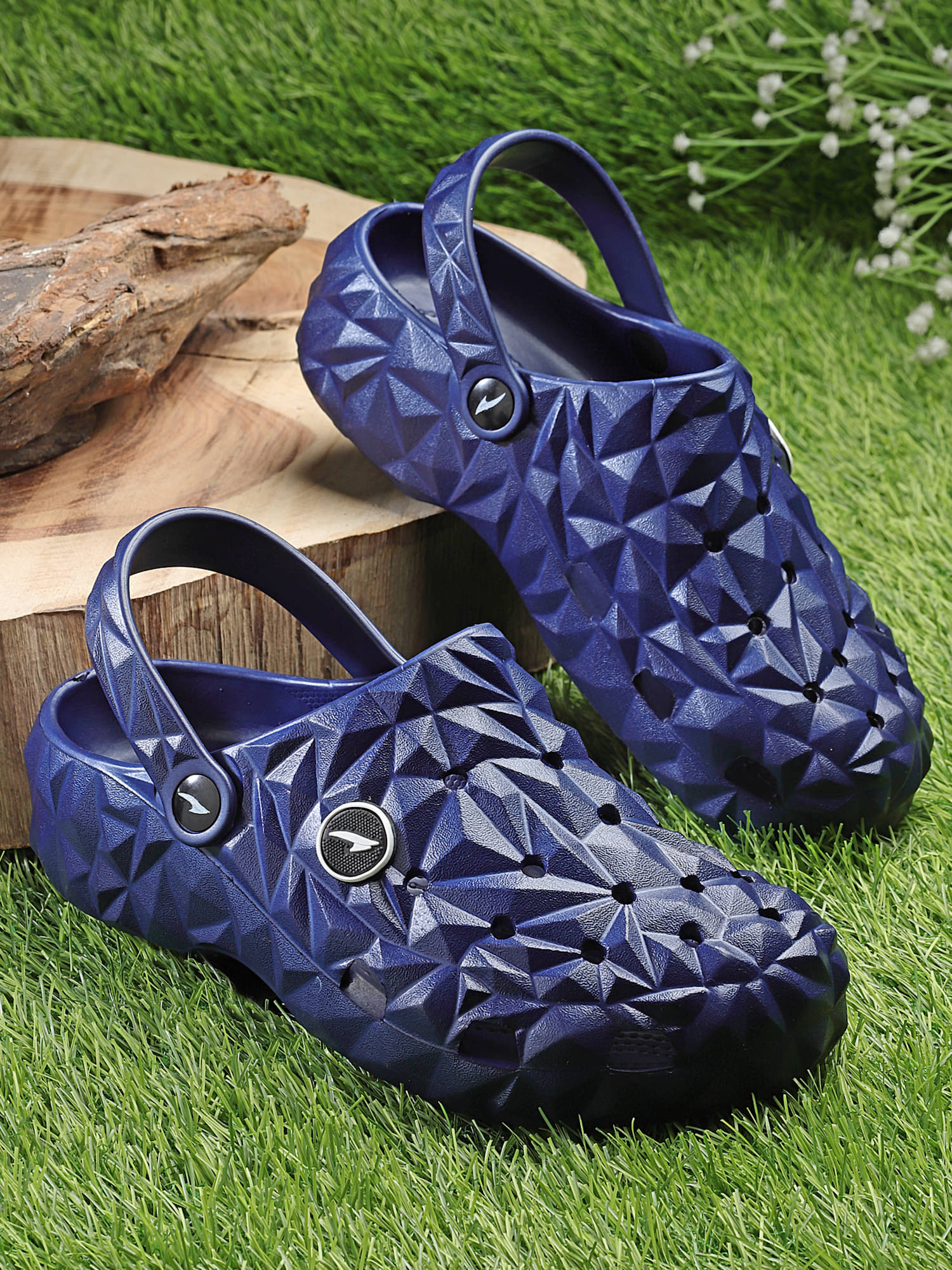     			ASIAN - Navy Men's Clogs