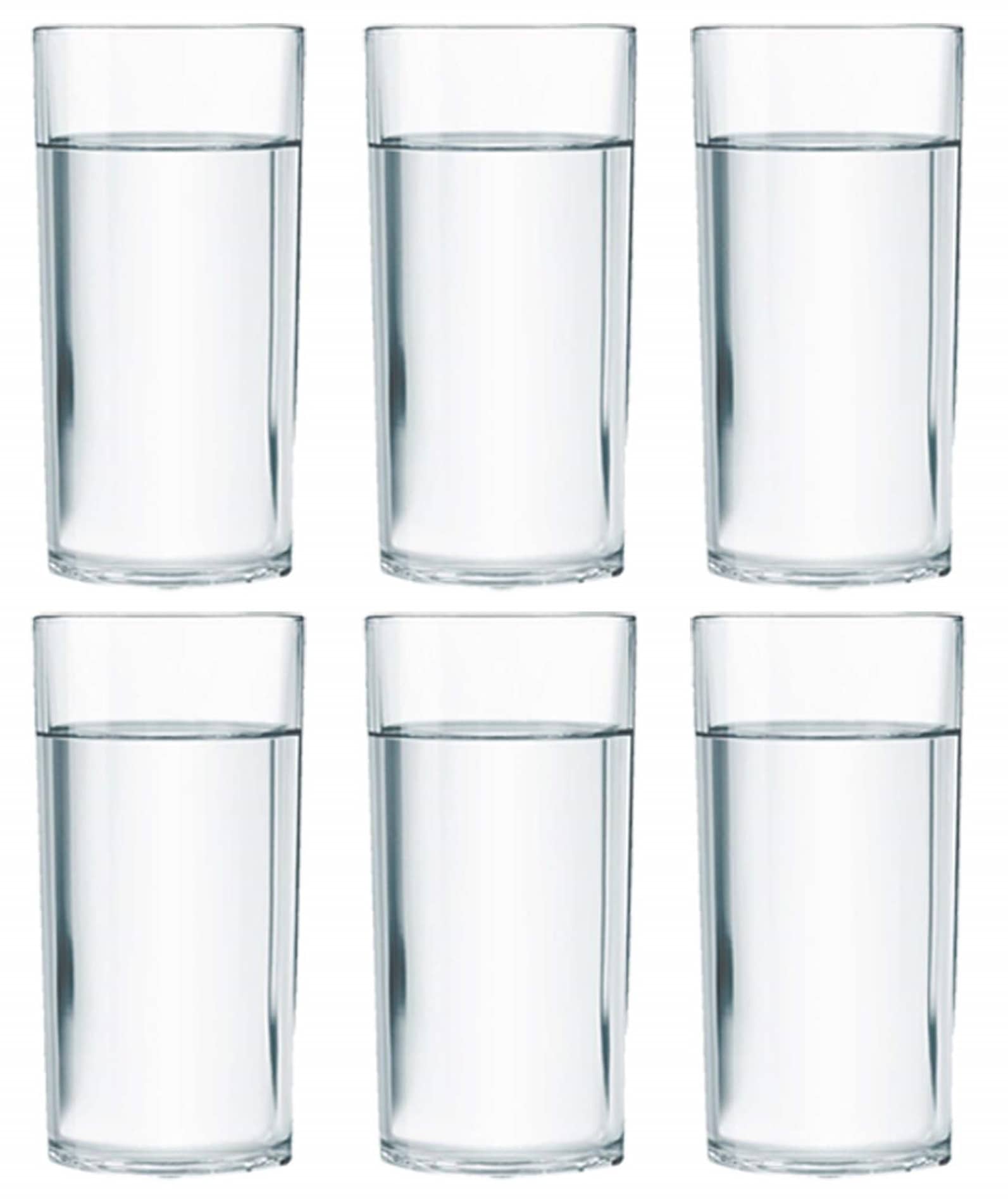 ATIPRIYA Glass Glasses 300 ml ( Pack of 6 )