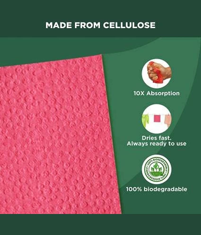 ATIPRIYA- Kitchen Cleaning Sponge Wipes Mop - Pack of 5 Pieces