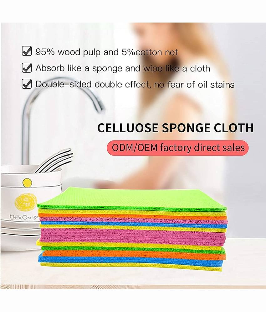 ATIPRIYA- Kitchen Cleaning Sponge Wipes Mop - Pack of 5 Pieces