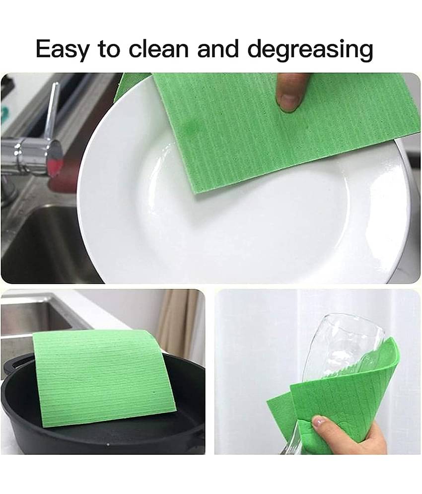 ATIPRIYA- Kitchen Cleaning Sponge Wipes Mop - Pack of 5 Pieces
