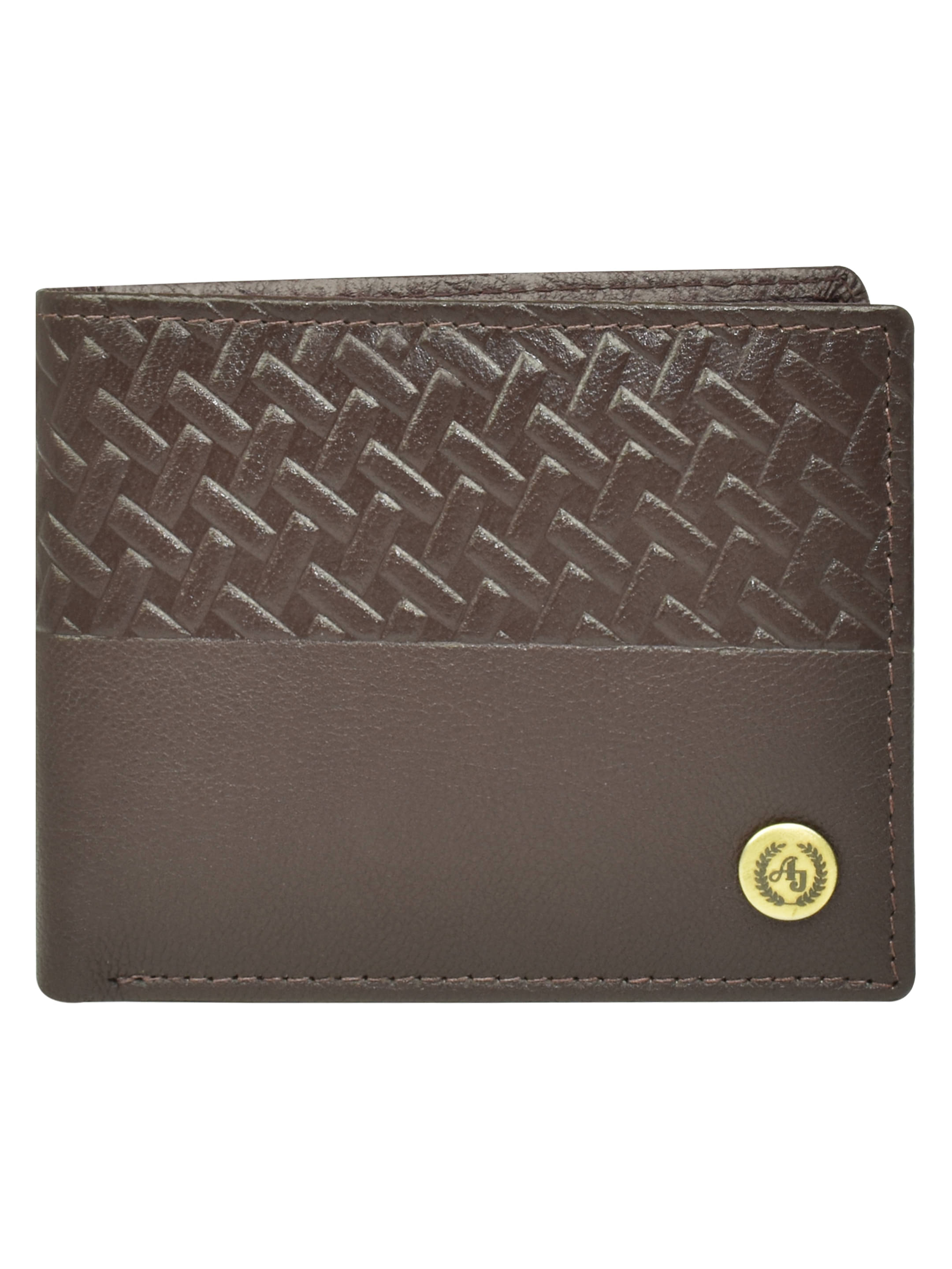     			Ajanta Brown 100% Leather Men's Regular Wallet ( Pack of 1 )