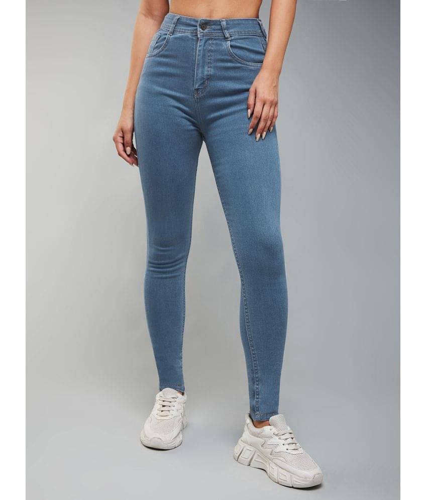     			Dolce Crudo - Blue Denim Skinny Fit Women's Jeans ( Pack of 1 )