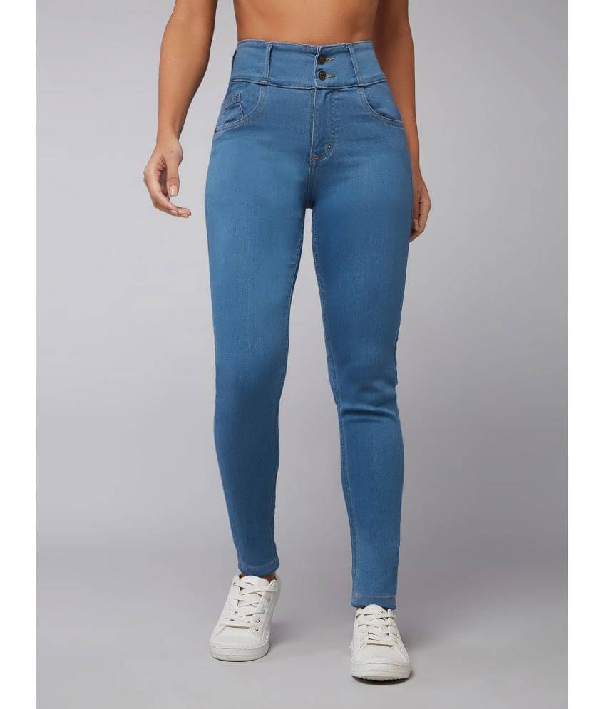     			Dolce Crudo - Blue Denim Skinny Fit Women's Jeans ( Pack of 1 )