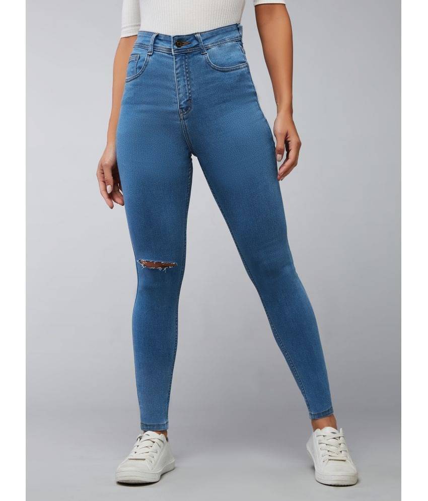     			Dolce Crudo - Blue Denim Skinny Fit Women's Jeans ( Pack of 1 )