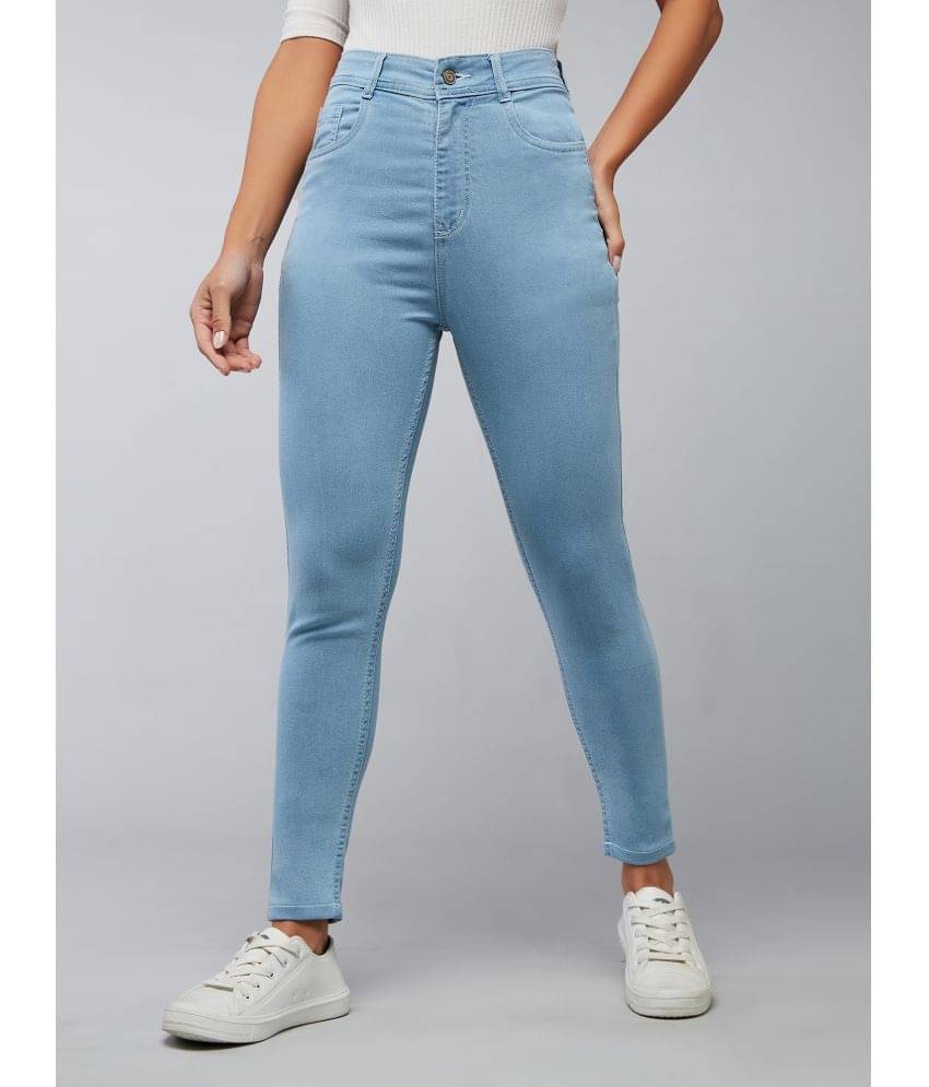     			Dolce Crudo - Light Blue Denim Skinny Fit Women's Jeans ( Pack of 1 )