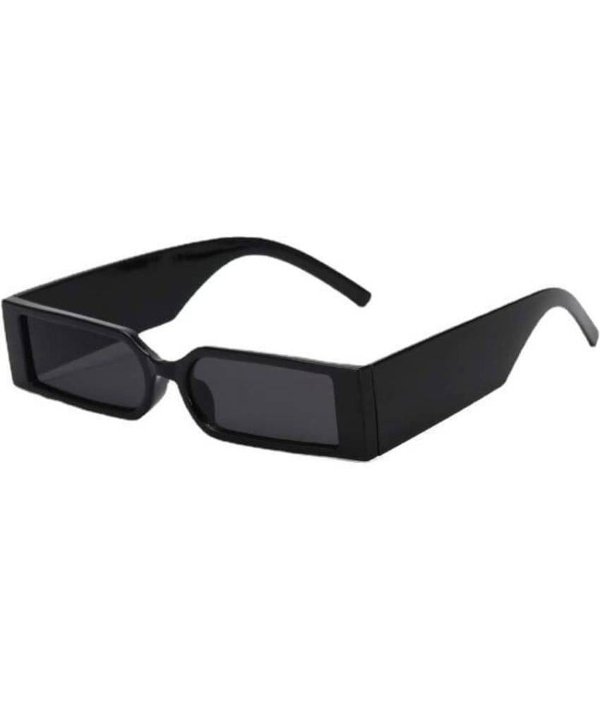 Dyana Core Black Rectangular Sunglasses ( Pack of 1 ) Dyana Core Black Rectangular Sunglasses ( Pack of 1 )