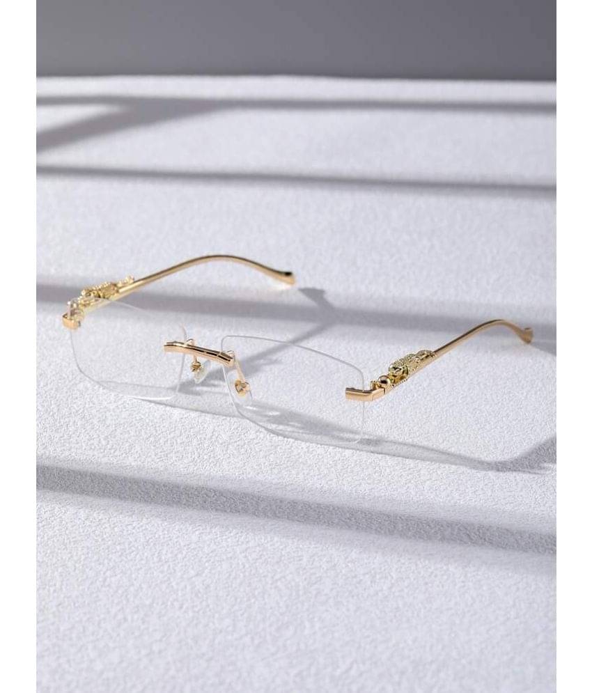 Dyana Core Gold Rectangular Sunglasses ( Pack of 1 ) Dyana Core Gold Rectangular Sunglasses ( Pack of 1 )