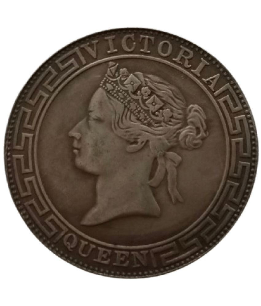Extremely Rare hong Kong Victoria Queen One Dollar 1866-1868 Modern Coin - Hard to Find Extremely Rare hong Kong Victoria Queen One Dollar 1866-1868 Modern Coin - Hard to Find