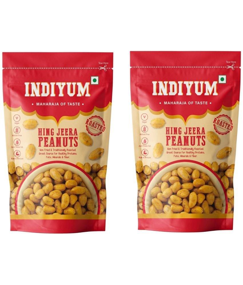 Indiyum Snacky Nuts 240 g Pack of 2 Indiyum Snacky Nuts 240 g Pack of 2