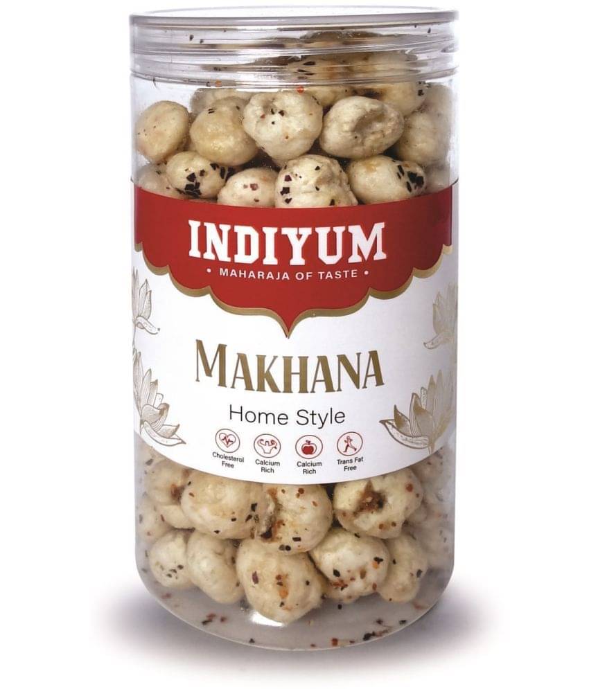 Indiyum Makhana Home Style 90gm (Pack of 1) Indiyum Makhana Home Style 90gm (Pack of 1)