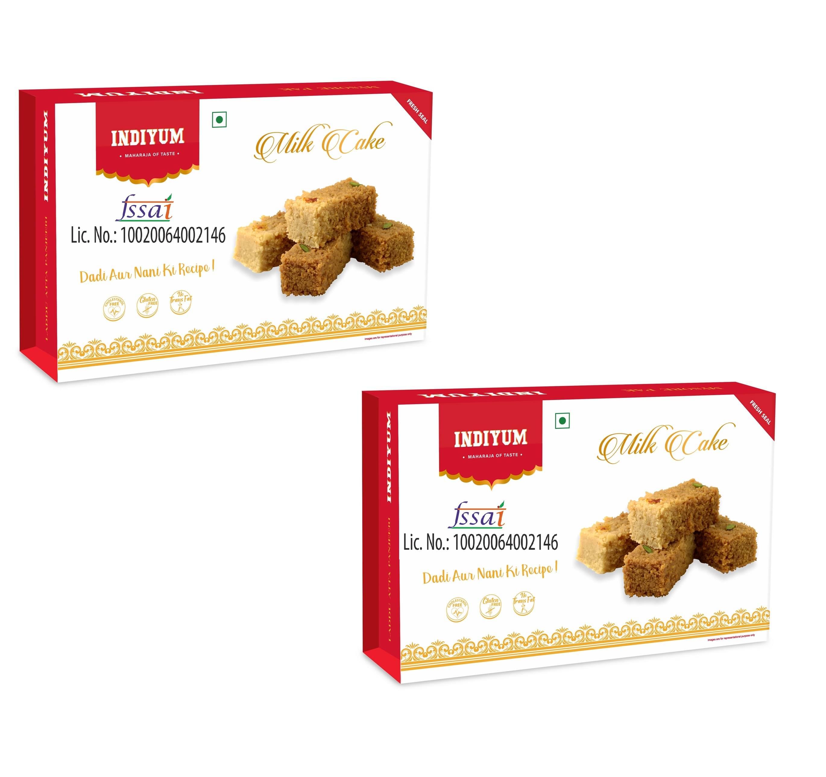 Indiyum KalakandMilk Cake 200gm (Pack of 2)     			Indiyum KalakandMilk Cake 200gm (Pack of 2)