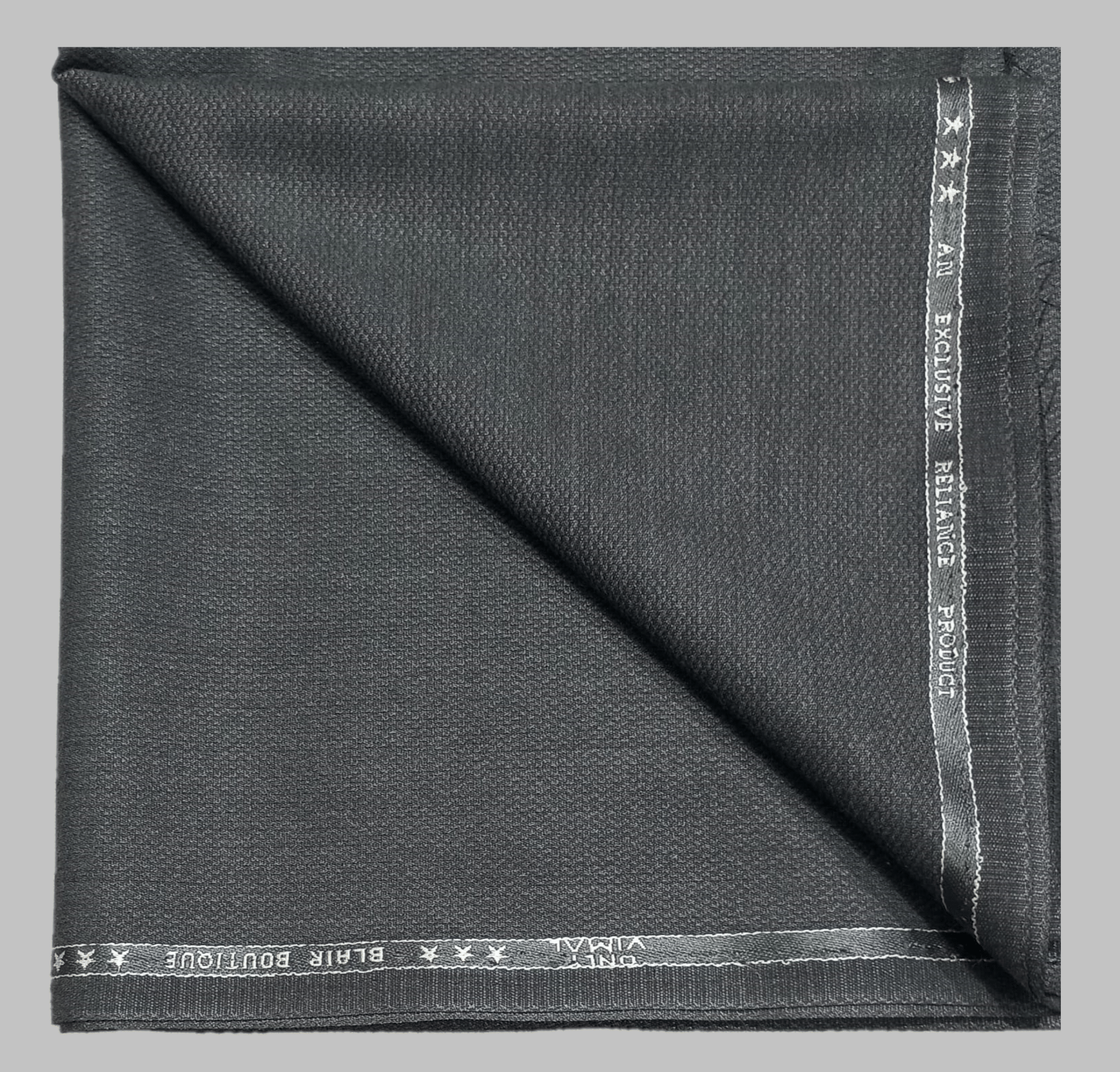 ONLY VIMAL Grey Polyester Blend Men's Unstitched Pant Piece ( Pack of 1 ) ONLY VIMAL Grey Polyester Blend Men's Unstitched Pant Piece ( Pack of 1 )