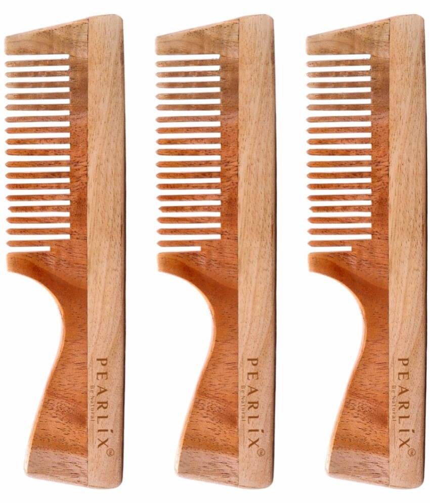     			PEARLIX Wide Tooth Comb For All Hair Types ( Pack of 3 )