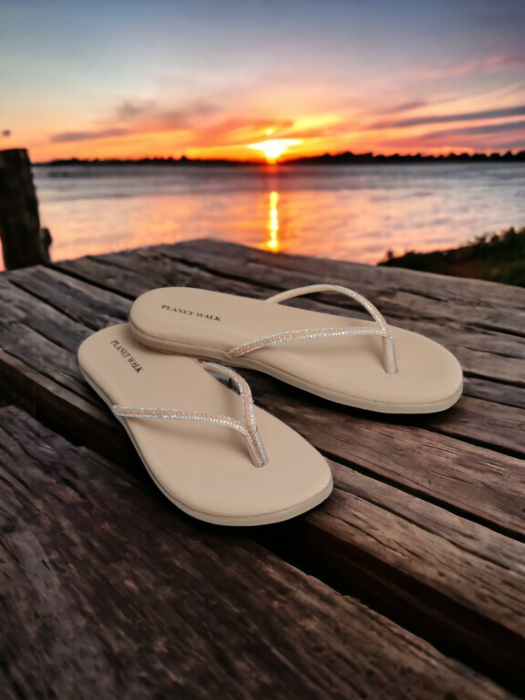     			PLANET WALK Pink Women's Flats