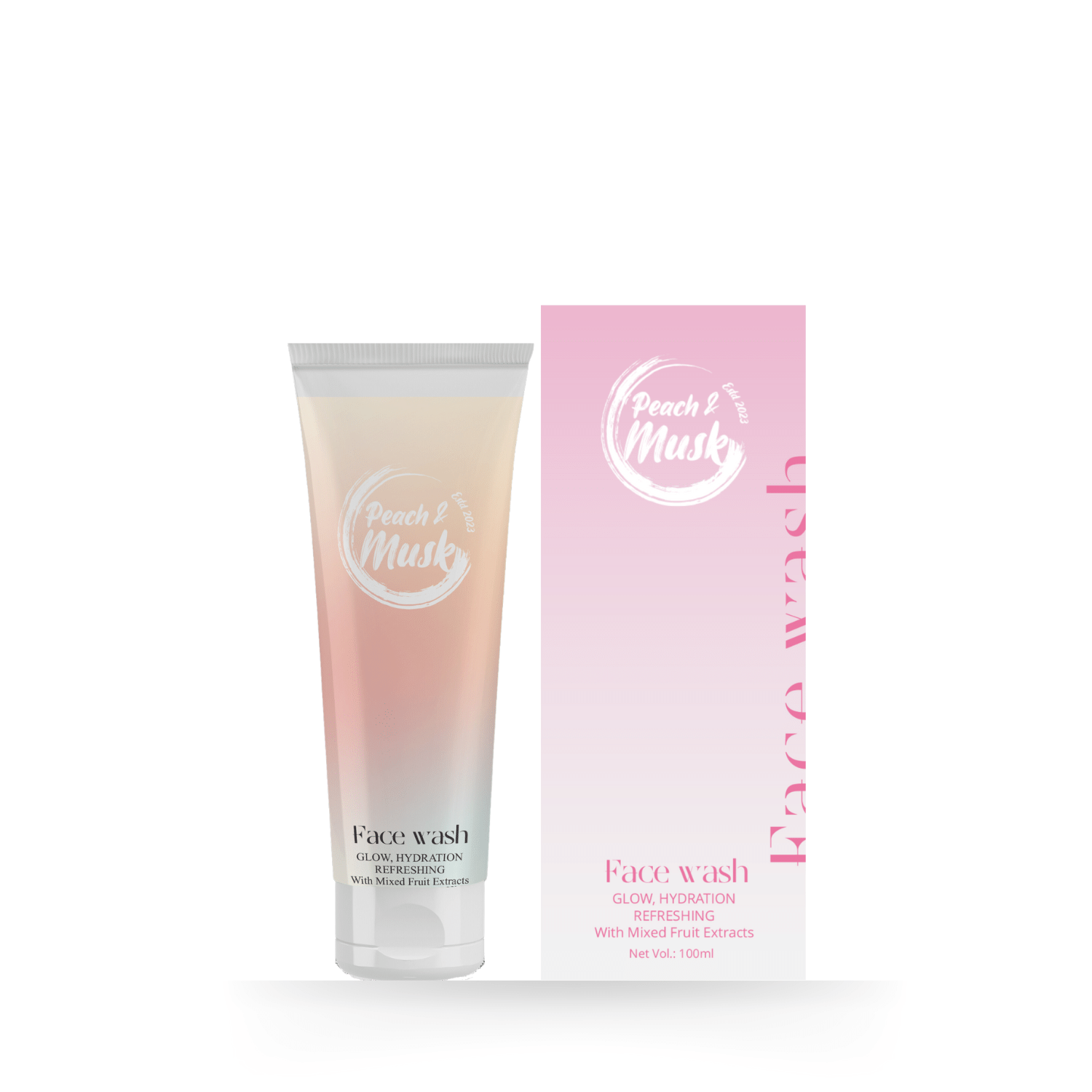     			Peach and Musk - Daily Use Face Wash For All Skin Type ( Pack of 1 )