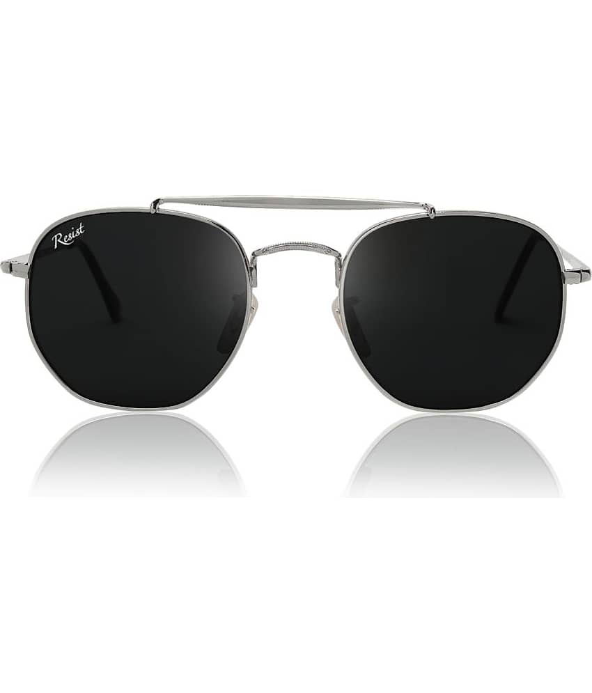 RESIST EYEWEAR Silver Round Sunglasses ( Pack of 1 ) - Sunglasses | Buy online on ZillyBuy