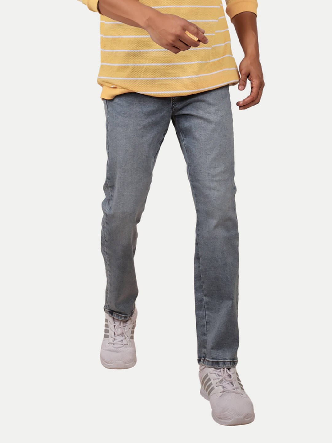     			Radprix Regular Fit Washed Men's Jeans - Light Blue ( Pack of 1 )