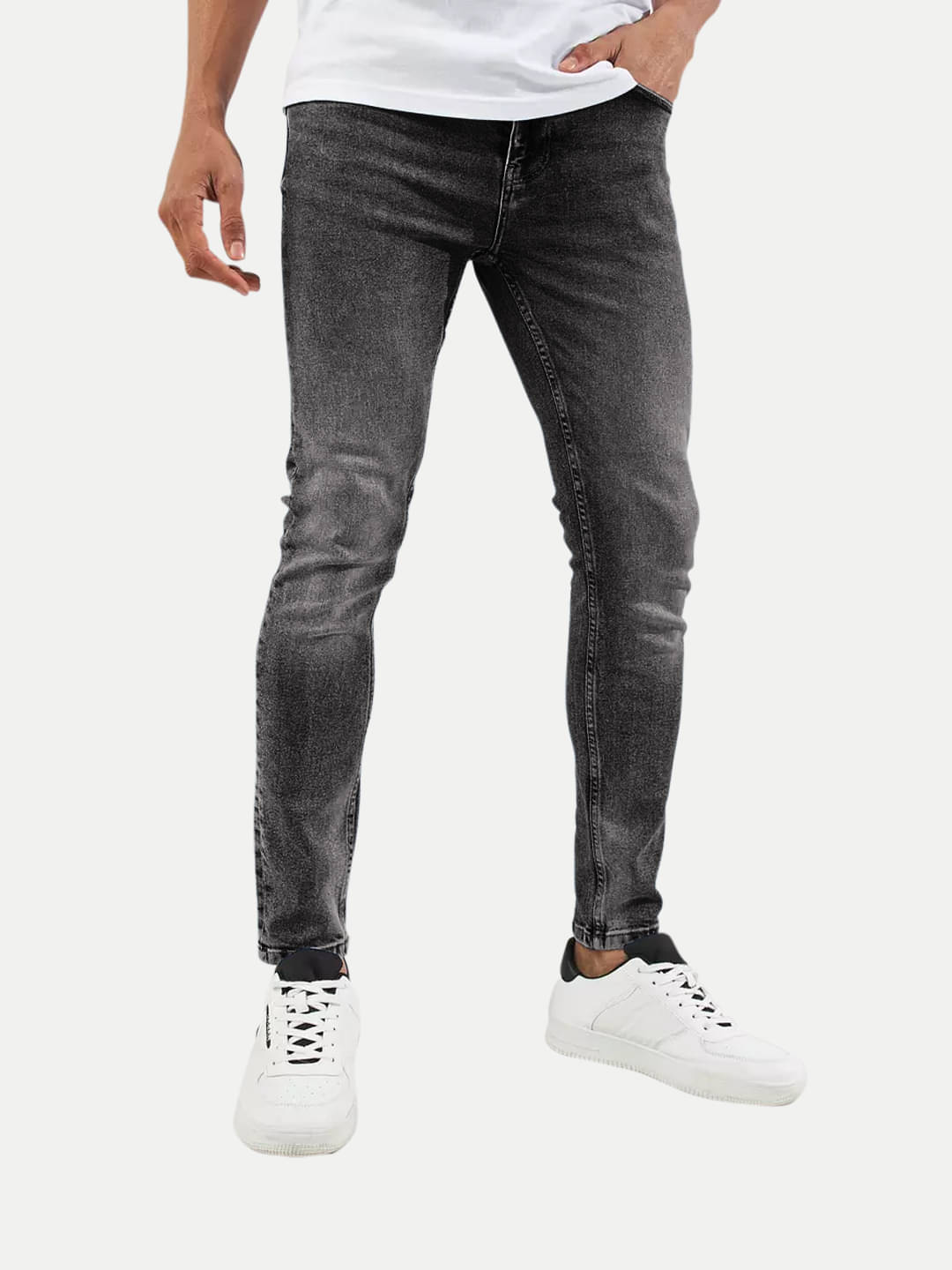    			Radprix Regular Fit Washed Men's Jeans - Dark Grey ( Pack of 1 )